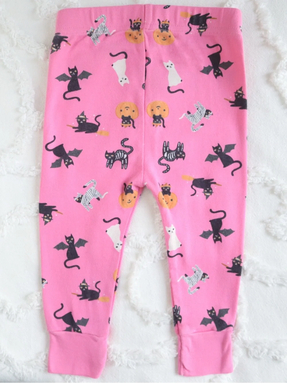 Old Navy | Halloween Wicked Cute Black Cat & Haunted House Pumpkin Ghost PJ Set